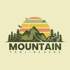 Mountain Retro Illustration